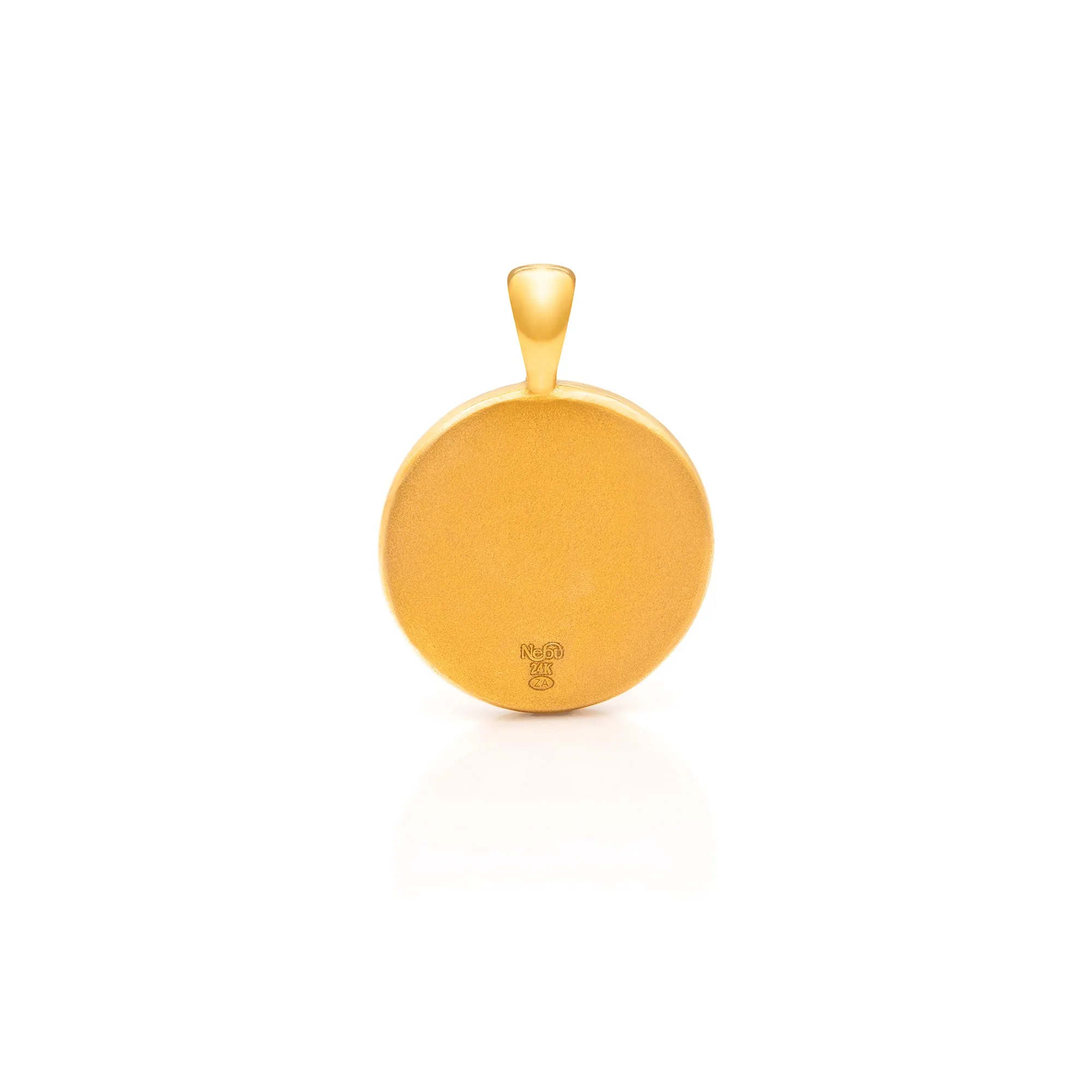 24Kt Gold Libra Pendant