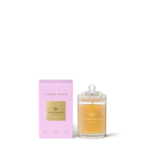 A Tahaa Affair Glasshouse Candle 60g