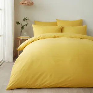 Appletree Pure Cotton Duvet Cover Set by Appletree Style in Yellow