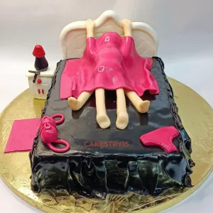 Bride Honeymoon 1kg Cake