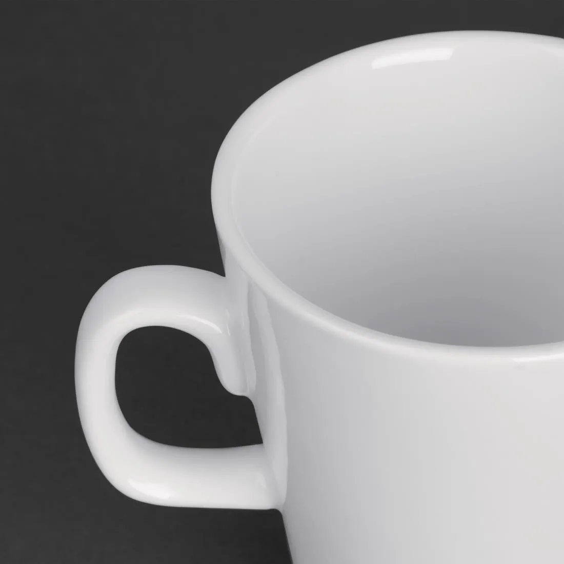 C359 Olympia Whiteware Latte Mugs 310ml 11oz (Pack of 12)