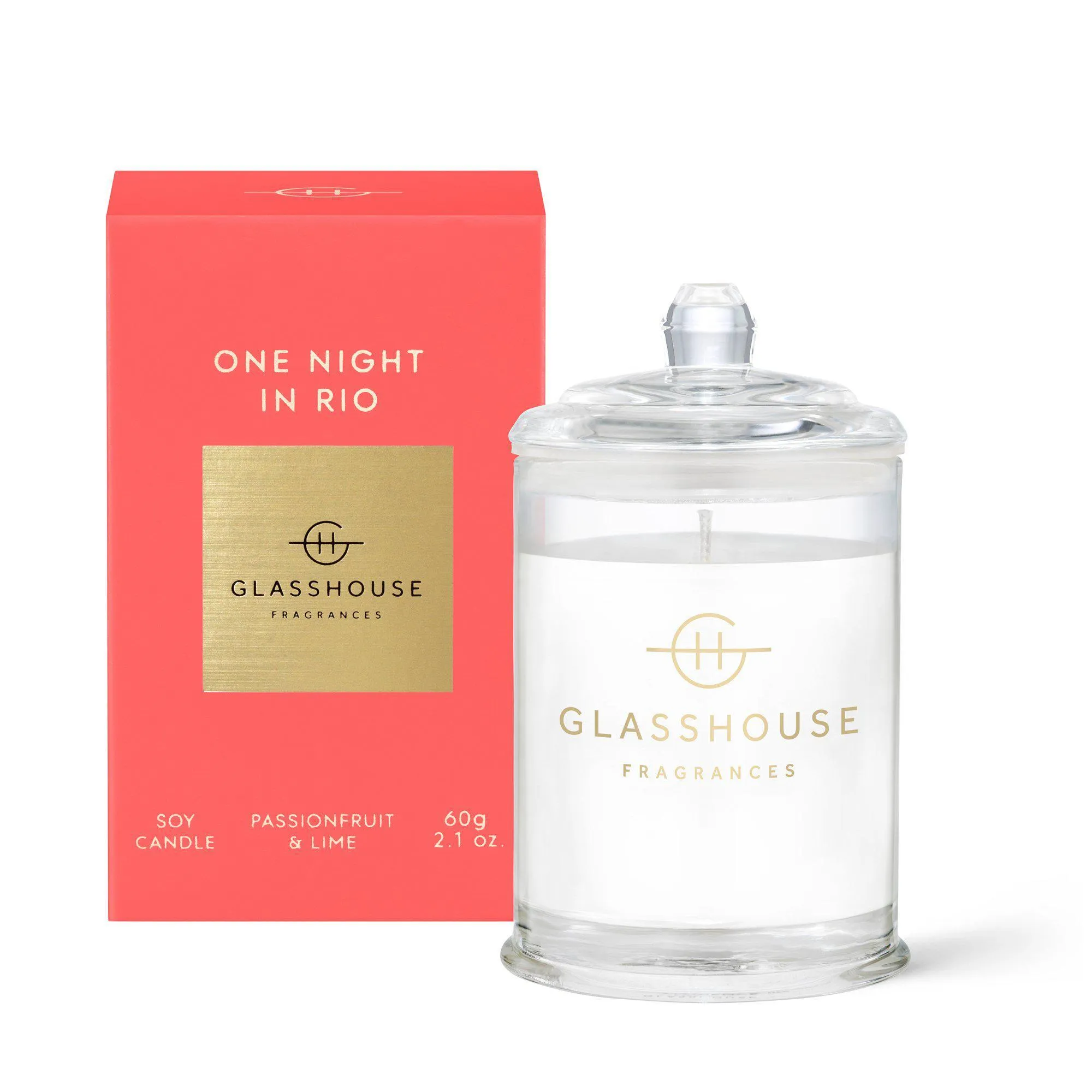 Candle 60g - One Night in Rio - Glasshouse Fragrances
