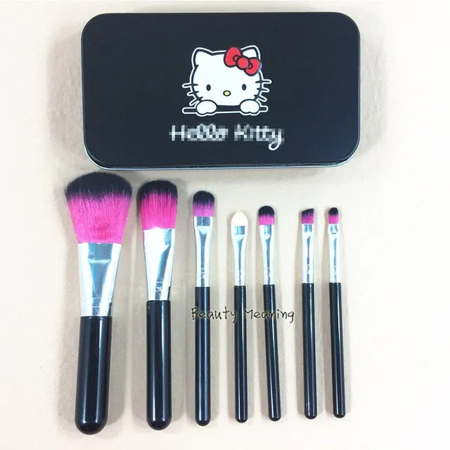 children girl makeup cartoon soft brush toy
