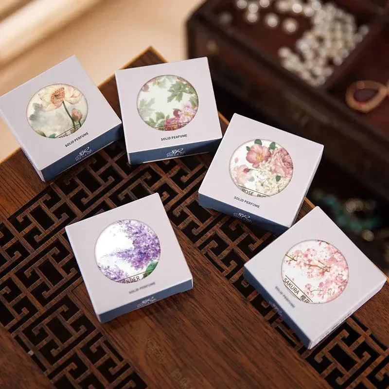 Elegant Solid Perfume Balm: Sophisticated Long-lasting Fragrance