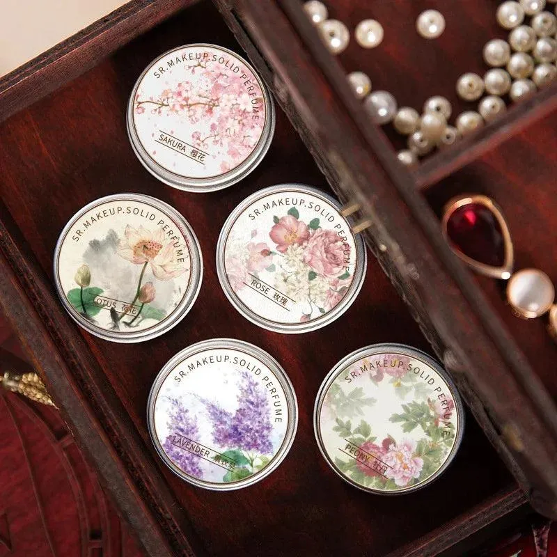 Elegant Solid Perfume Balm: Sophisticated Long-lasting Fragrance