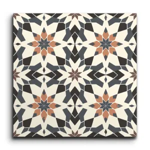 Encaustic Star of Terrablue Harmony