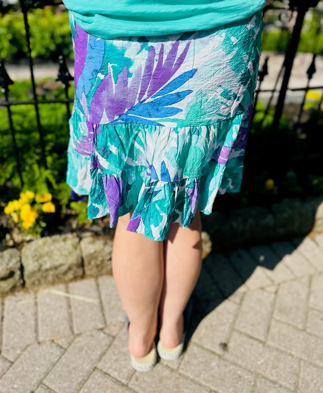 Escape by Habitat Palm Tiered Skirt
