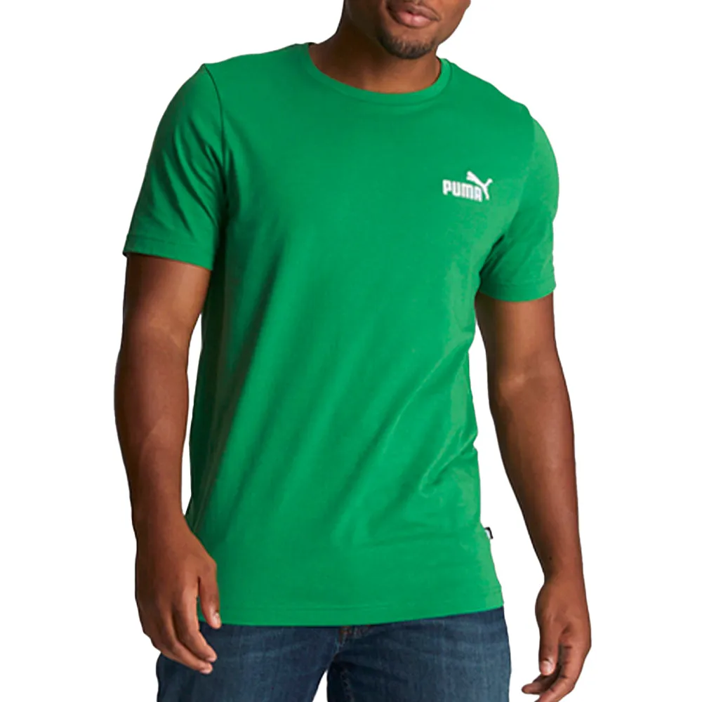 Essential Embroidery Logo Crew Neck Short Sleeve T-Shirt