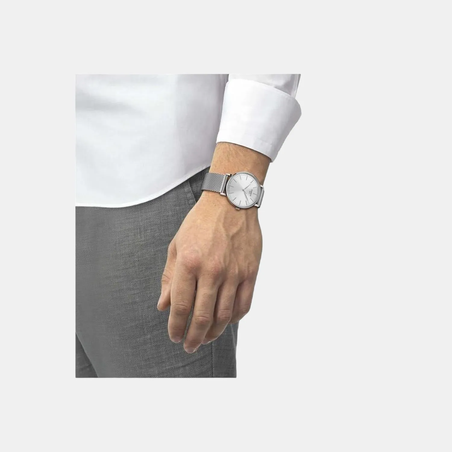 Everytime Quartz Men Analog Stainless Steel Watch T1434101101100