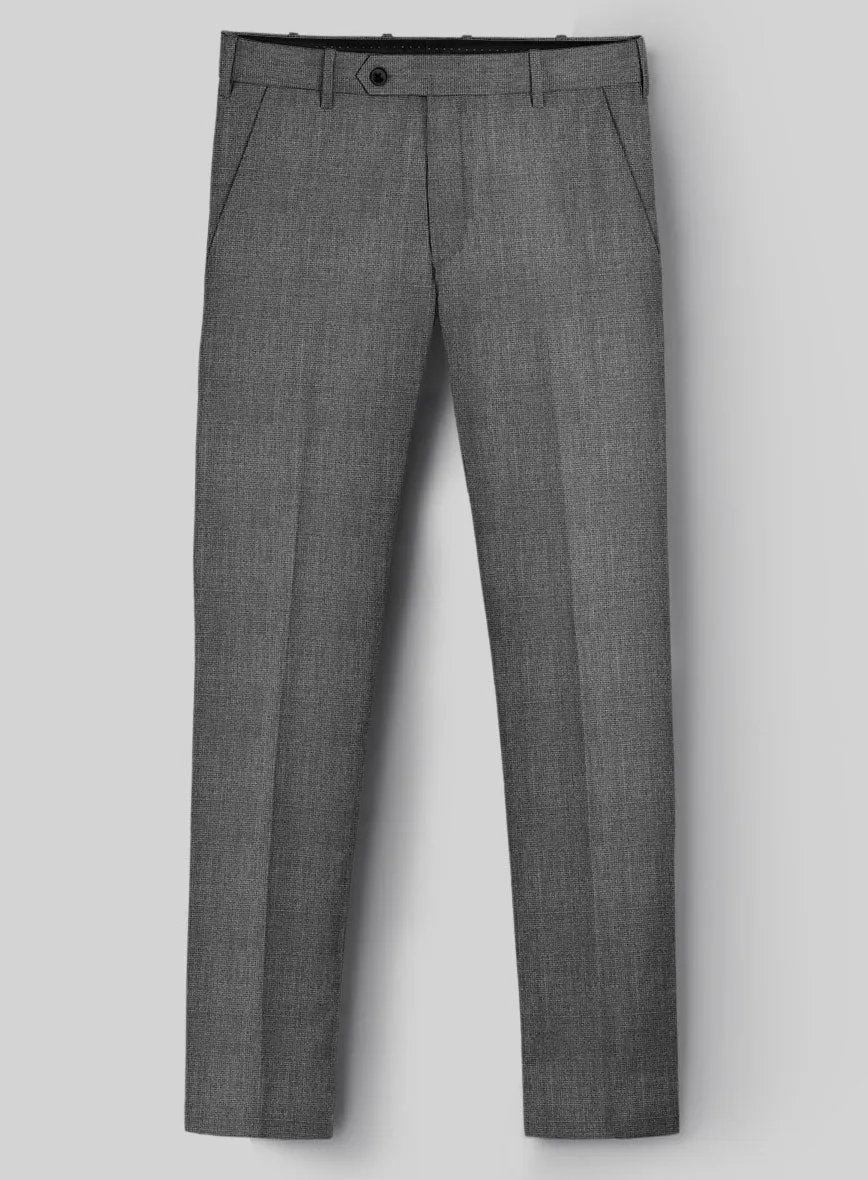 Hardy Minnis Gray Nailhead Wool Suit