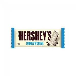 HERSHEY`S COOKIES & CREAM BAR 40G