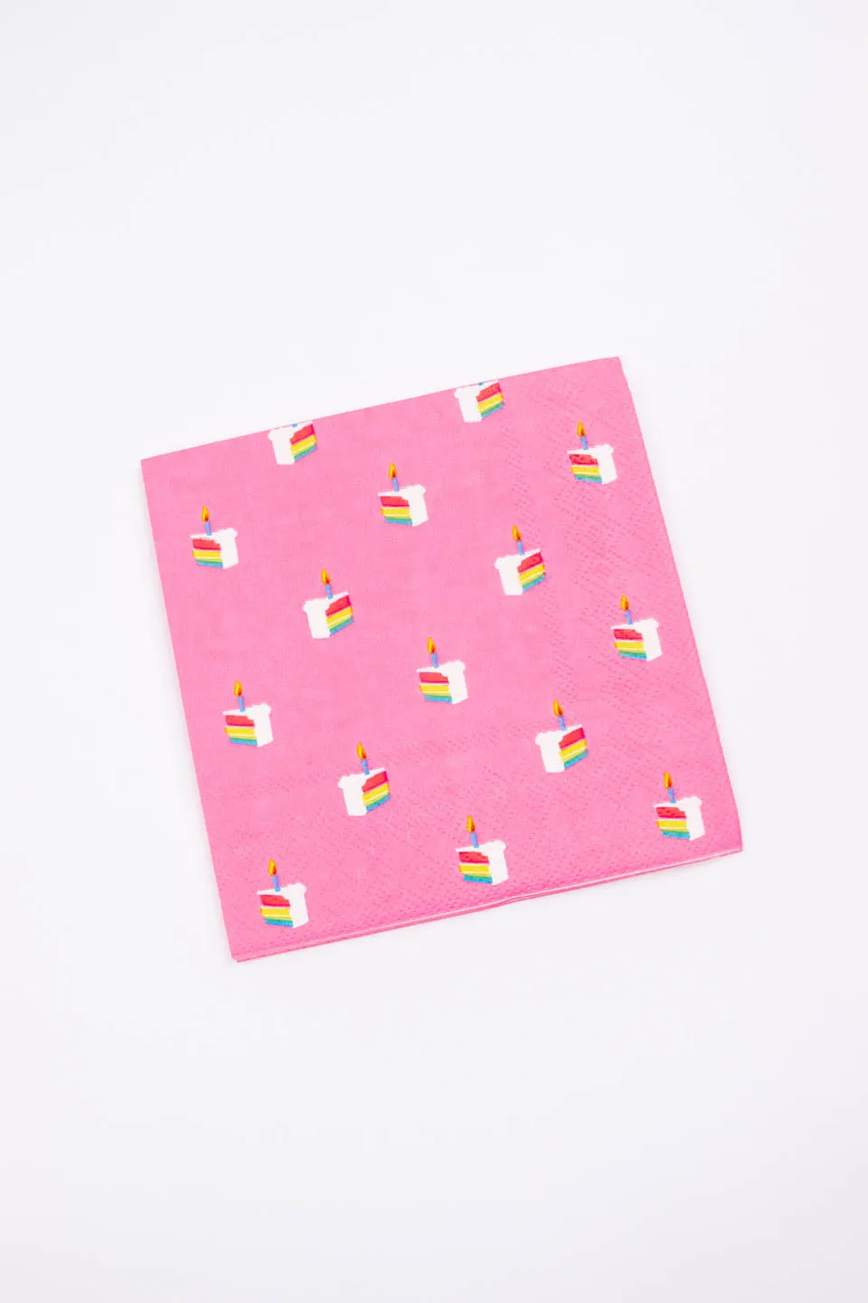Let Them Eat Cake Napkins - Pink
