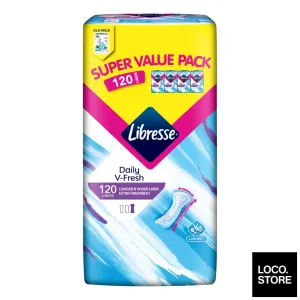Libresse LWSlimPL 17.5cm 120s Super Value Pack