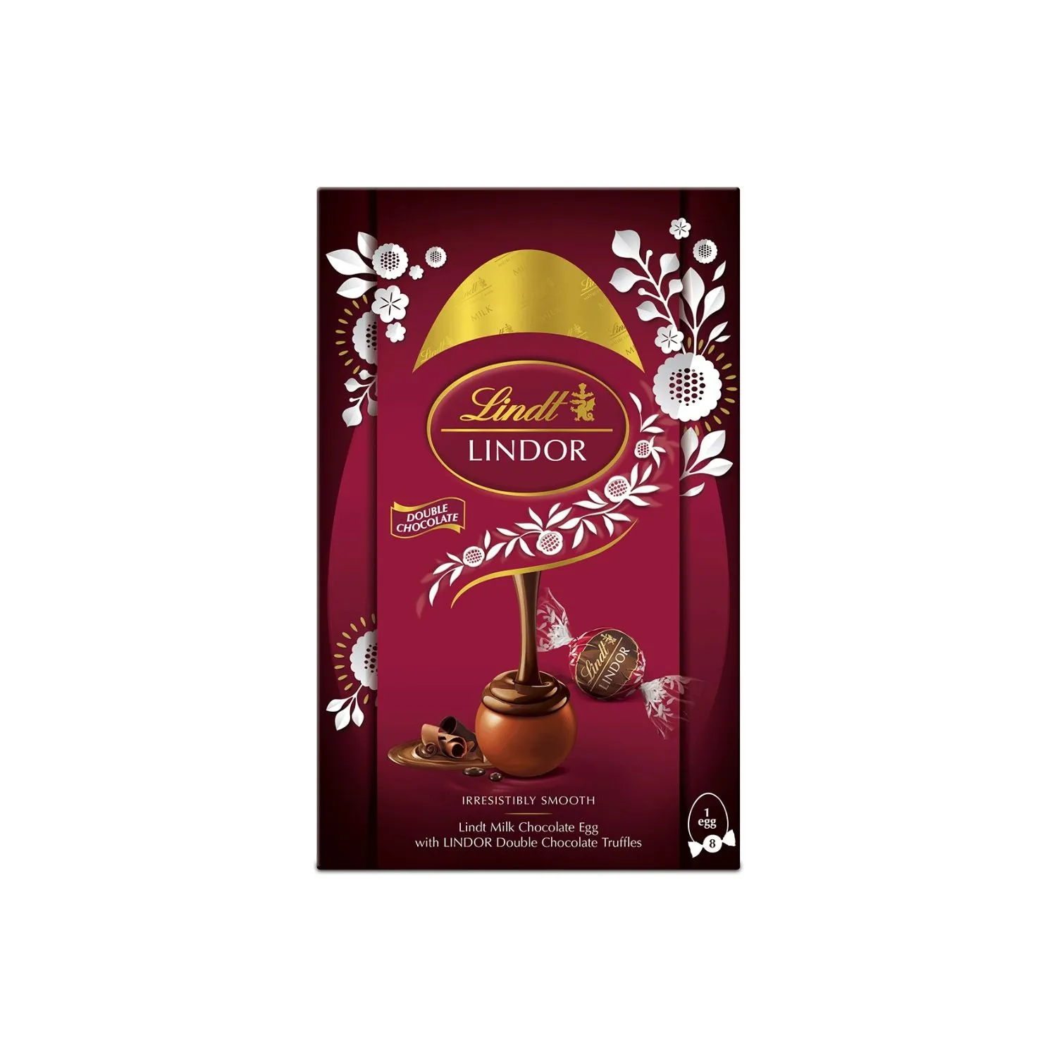 Lindor 260g Double Chocolate Egg and Truffle