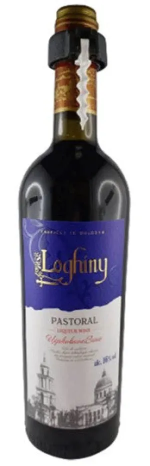 Loghiny Rotwein Pastoral süß mit Flaschenöffner 0,75L 16% vol.
