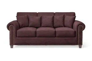 Marano 3 Seater Sofa Grape Velvet