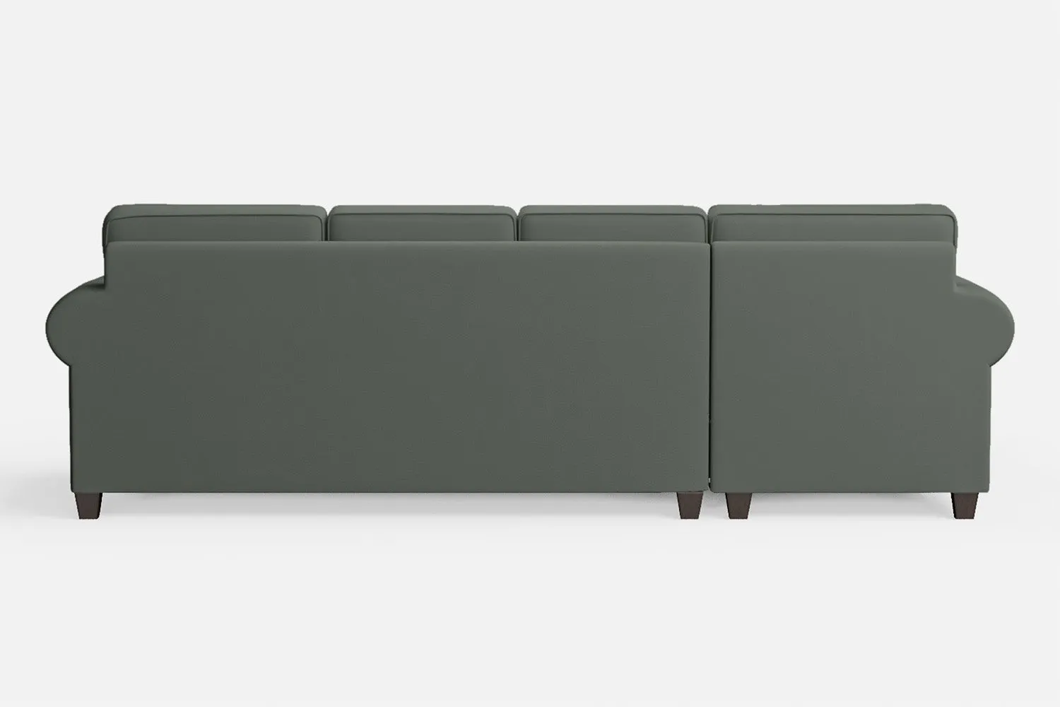 Marano 4 Seater Left Hand Facing Chaise Lounge Corner Sofa Lush Leather