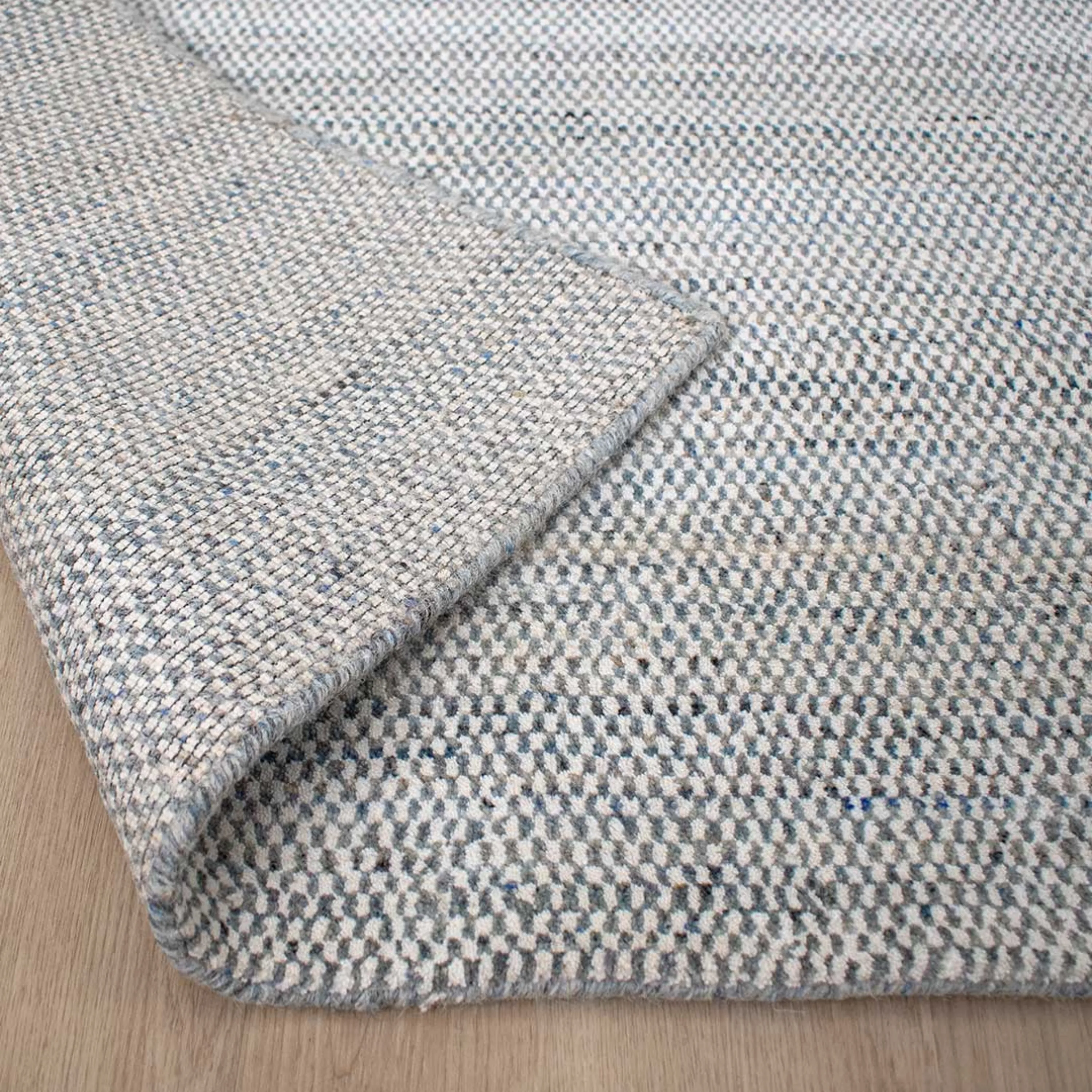 Mystique Rug - Ivory / Denim 250cm x 350cm