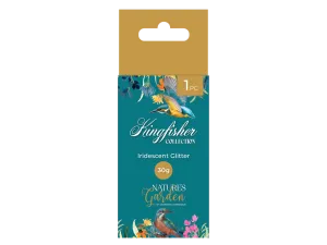 Natures Garden Kingfisher Collection – Iridescent Glitter (1 pot of 30g)