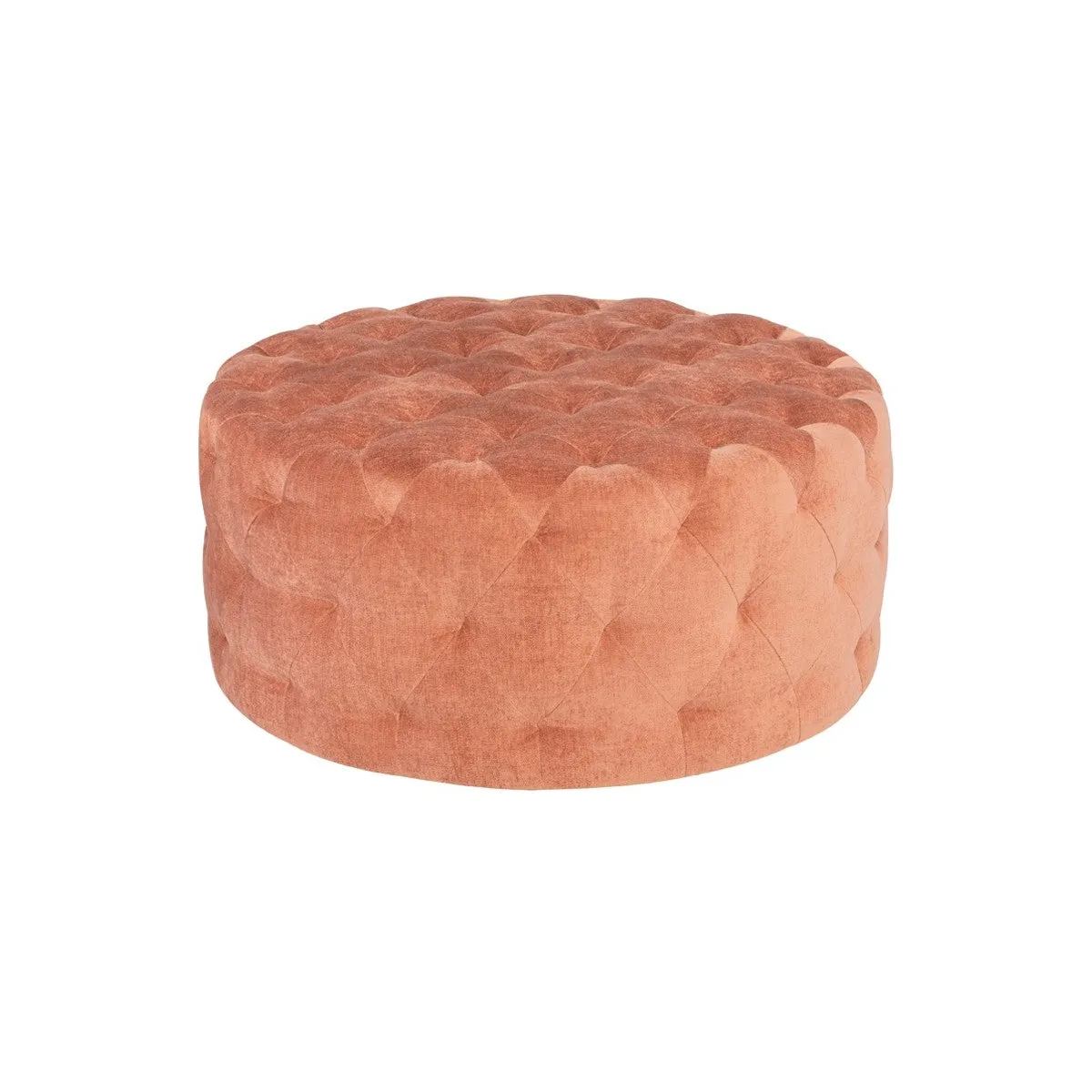 Nuevo Tufty Round Ottoman