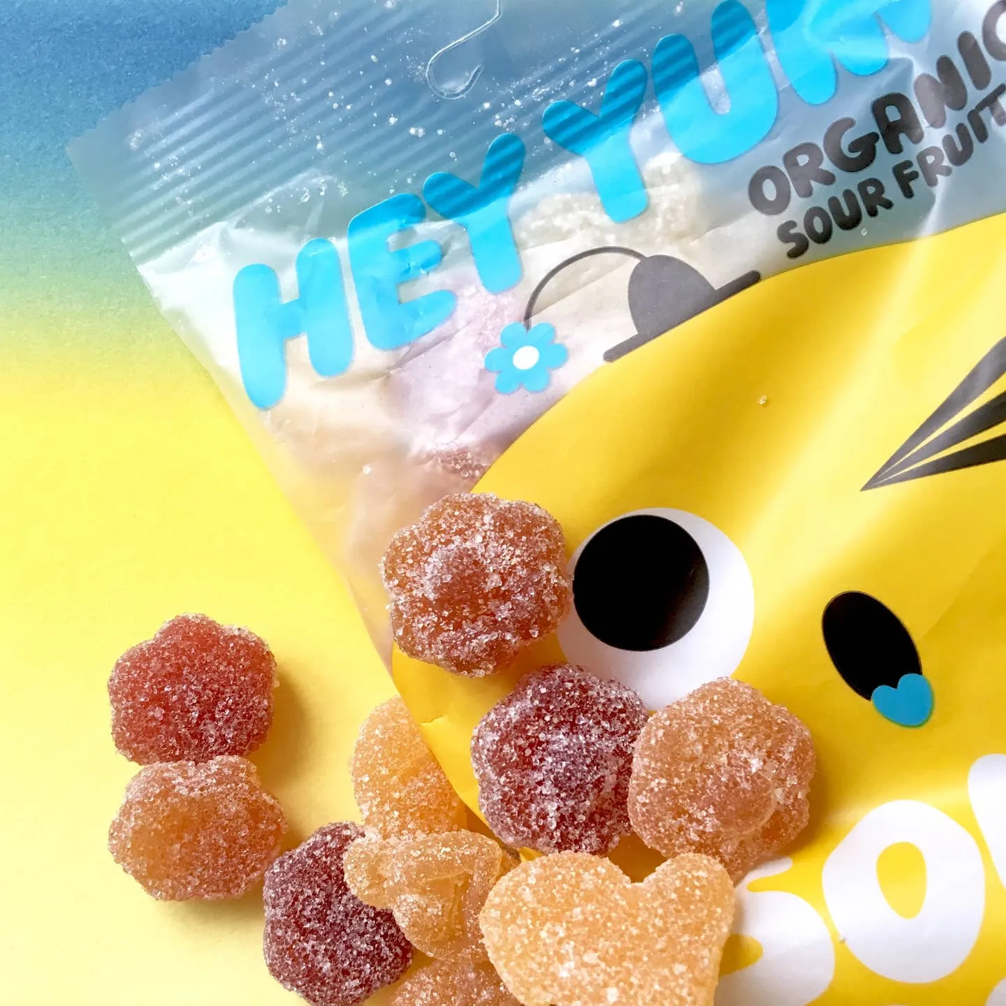Organic Sour Fruit Gummies - Sour Flower