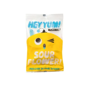 Organic Sour Fruit Gummies - Sour Flower