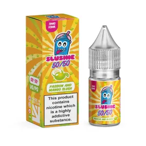 Passion and Mango Slush 10ml E-Liquid by Slushie 50/50