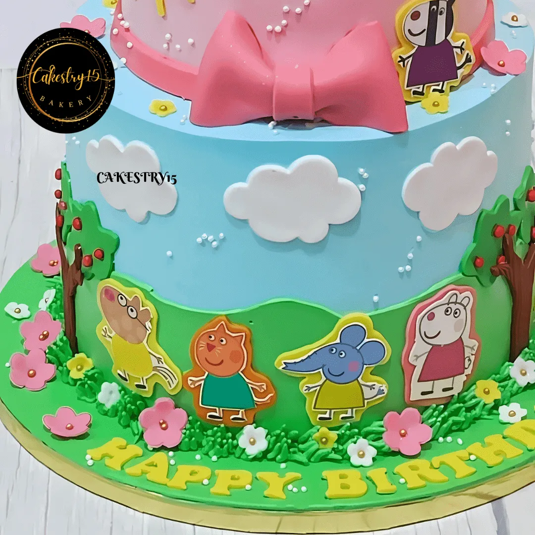 Peppa’s Birthday Wonderland 3kg Cake