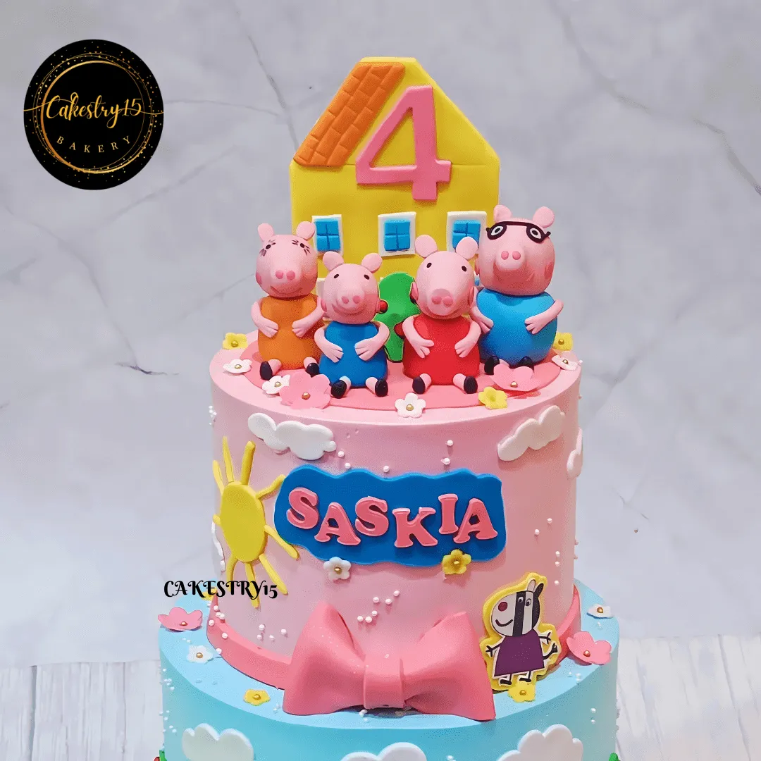 Peppa’s Birthday Wonderland 3kg Cake
