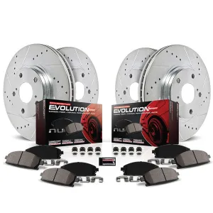 PowerStop Z23 Evolution Sport Brake Rotors   Pads Ford Escape (08-10) Front or Rear