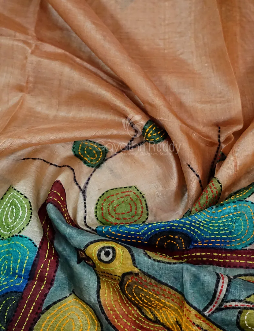 PURE DESI TUSSAR SILK-TS803