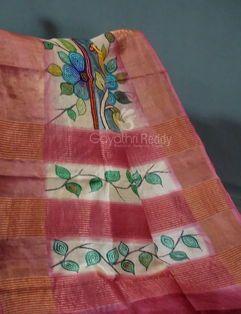 PURE DESI TUSSAR SILK-TS803