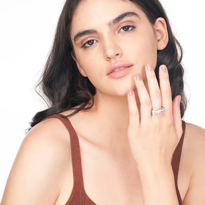 Pure Elegance Silver Ring
