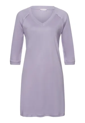 Pure Essence V-Neck Cotton Nightgown | Lavender Aura 77948-2476