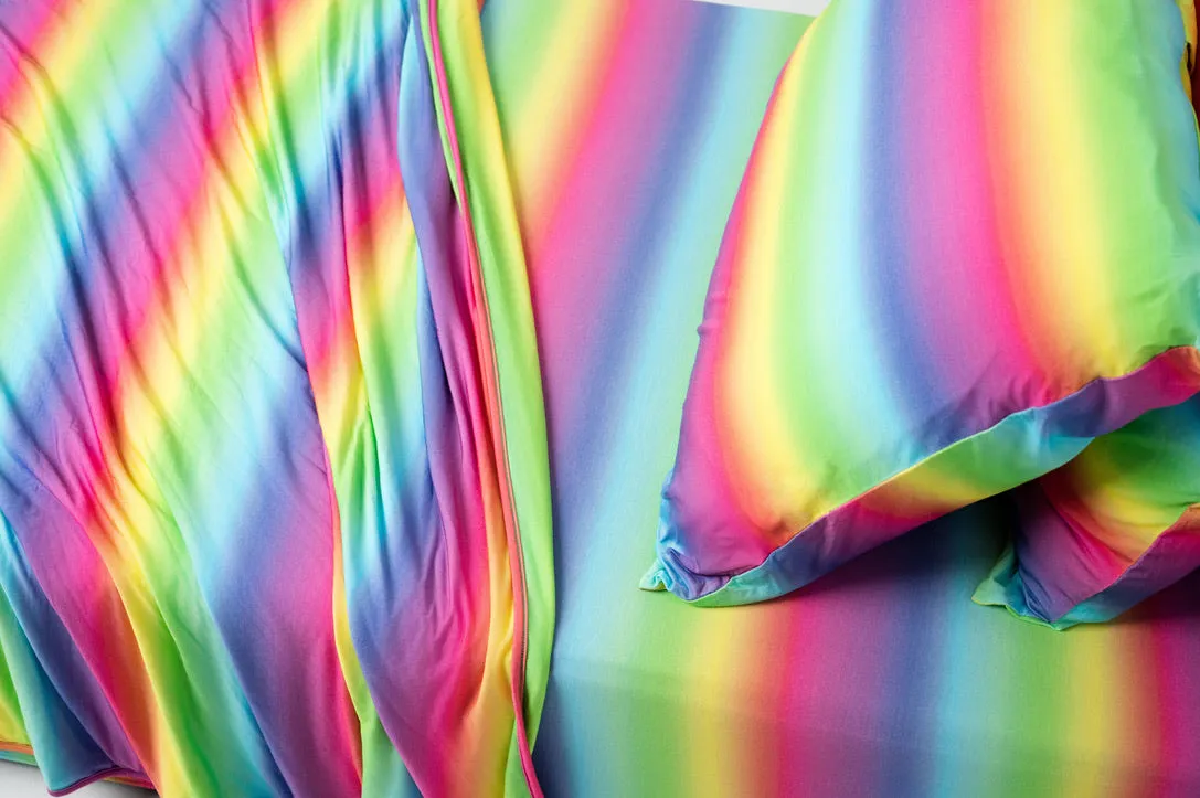 Rainbow Gradient | Purple Minky Great Grand Lovey™