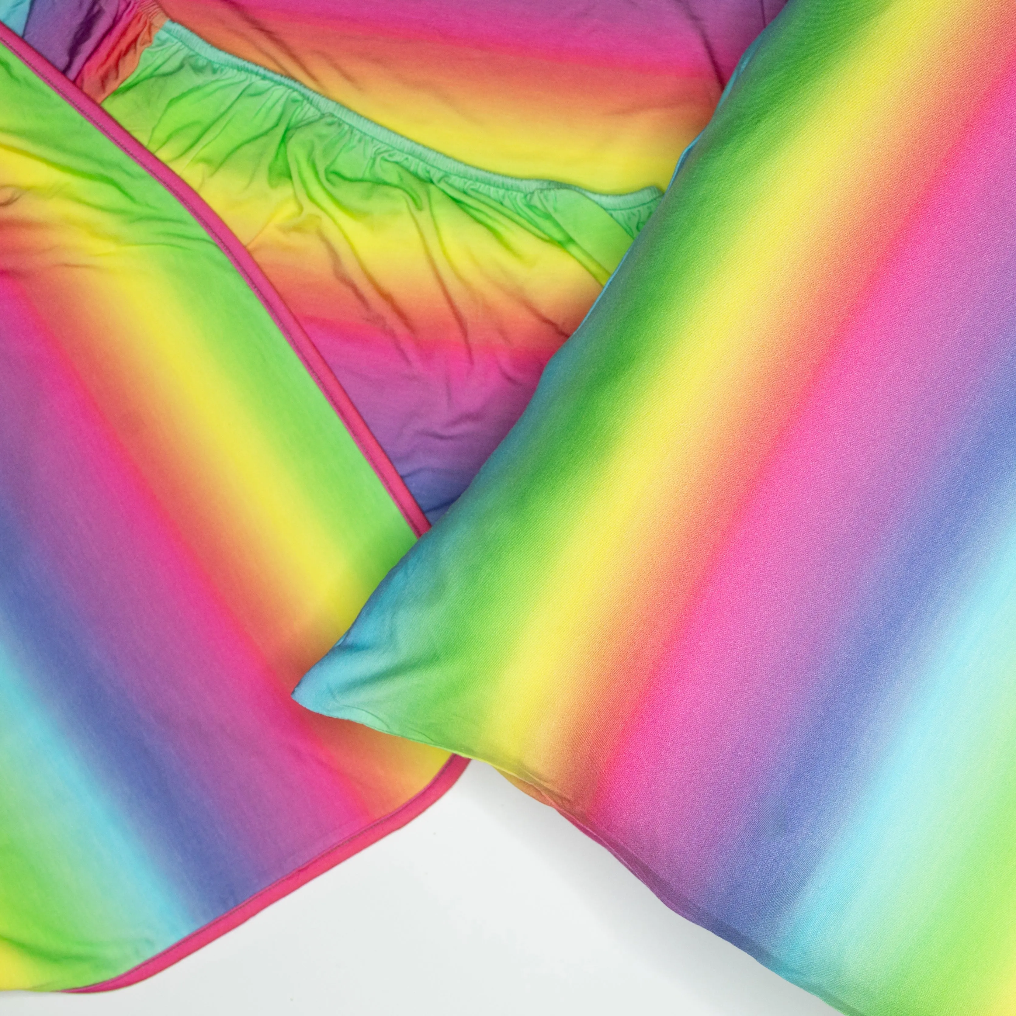 Rainbow Gradient | Purple Minky Great Grand Lovey™