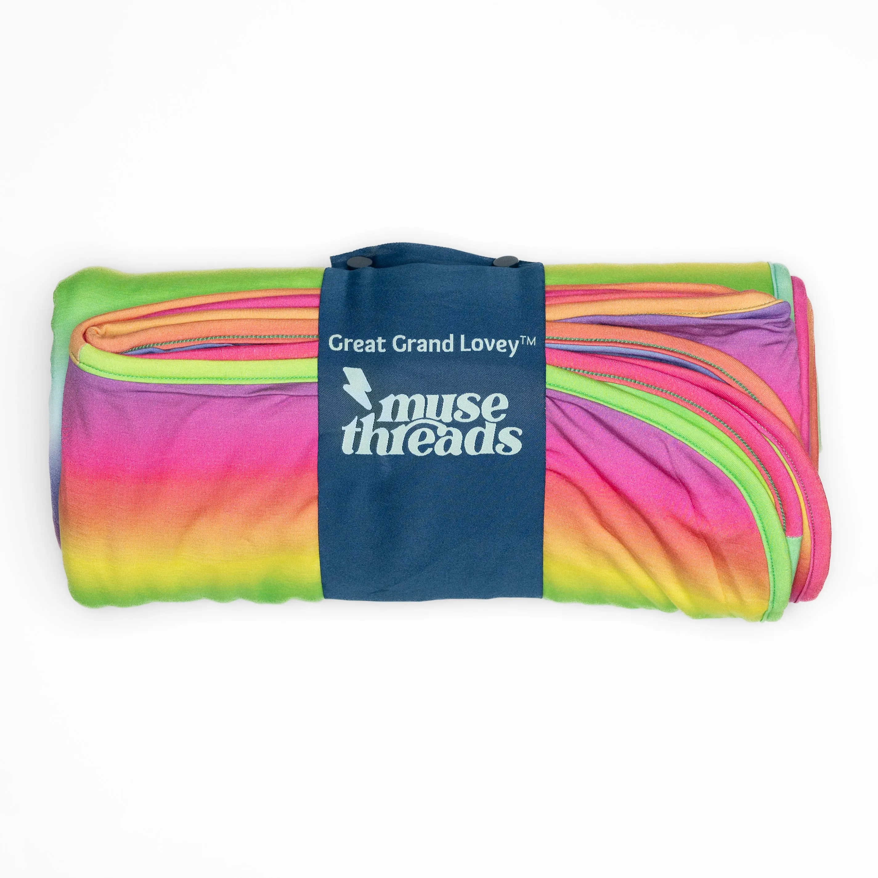 Rainbow Gradient | Purple Minky Great Grand Lovey™