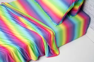 Rainbow Gradient | Purple Minky Great Grand Lovey™