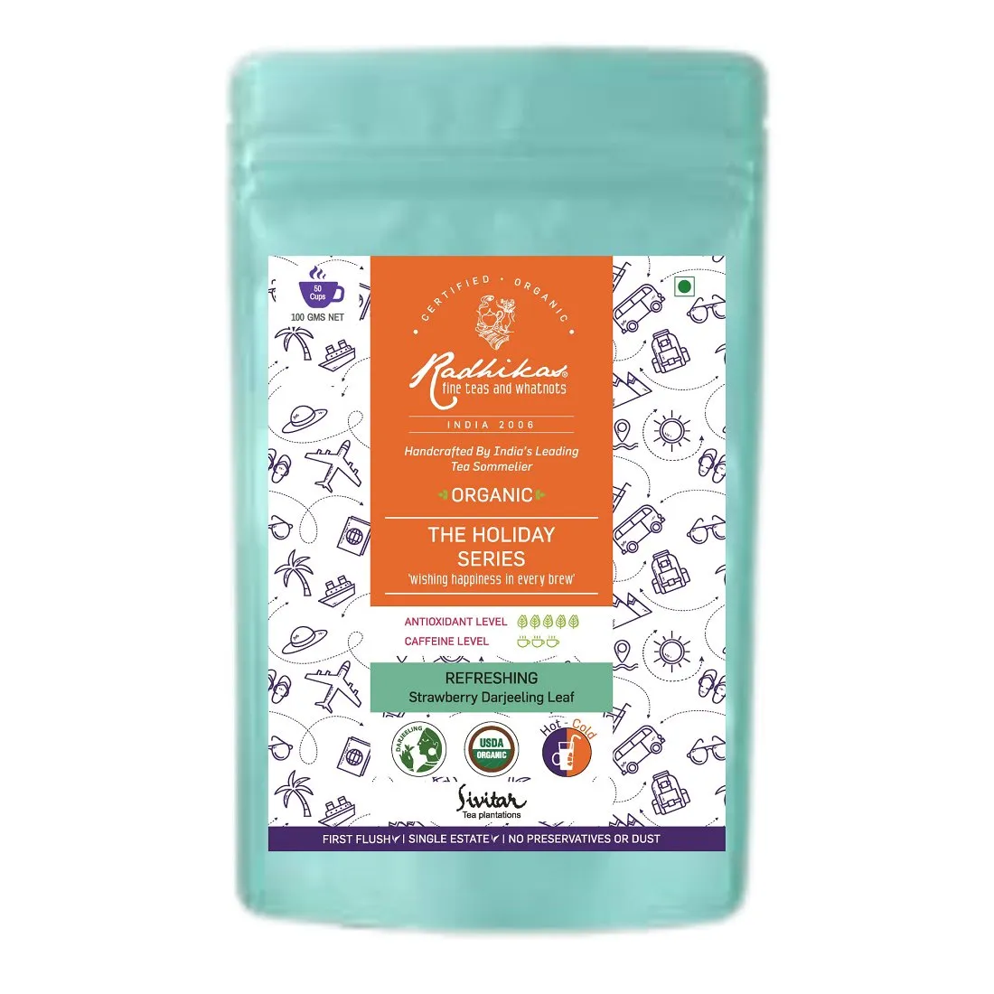Refreshing Strawberry Darjeeling Leaf- A Refreshing Twist on a Classic