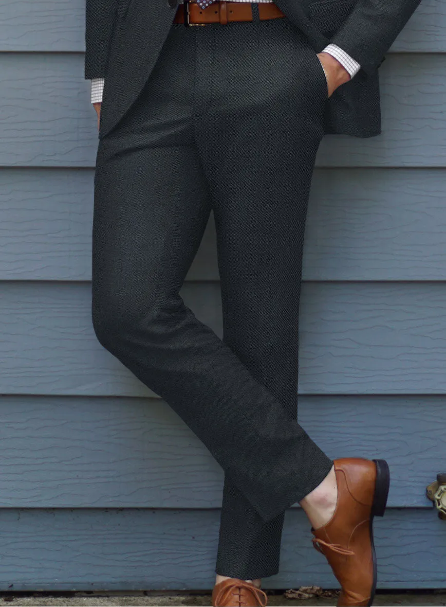 Scabal Alve Blue Wool Suit