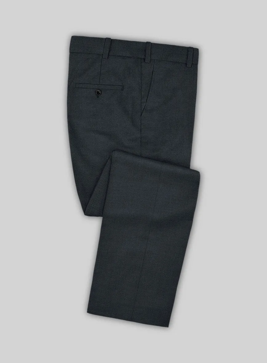 Scabal Alve Blue Wool Suit