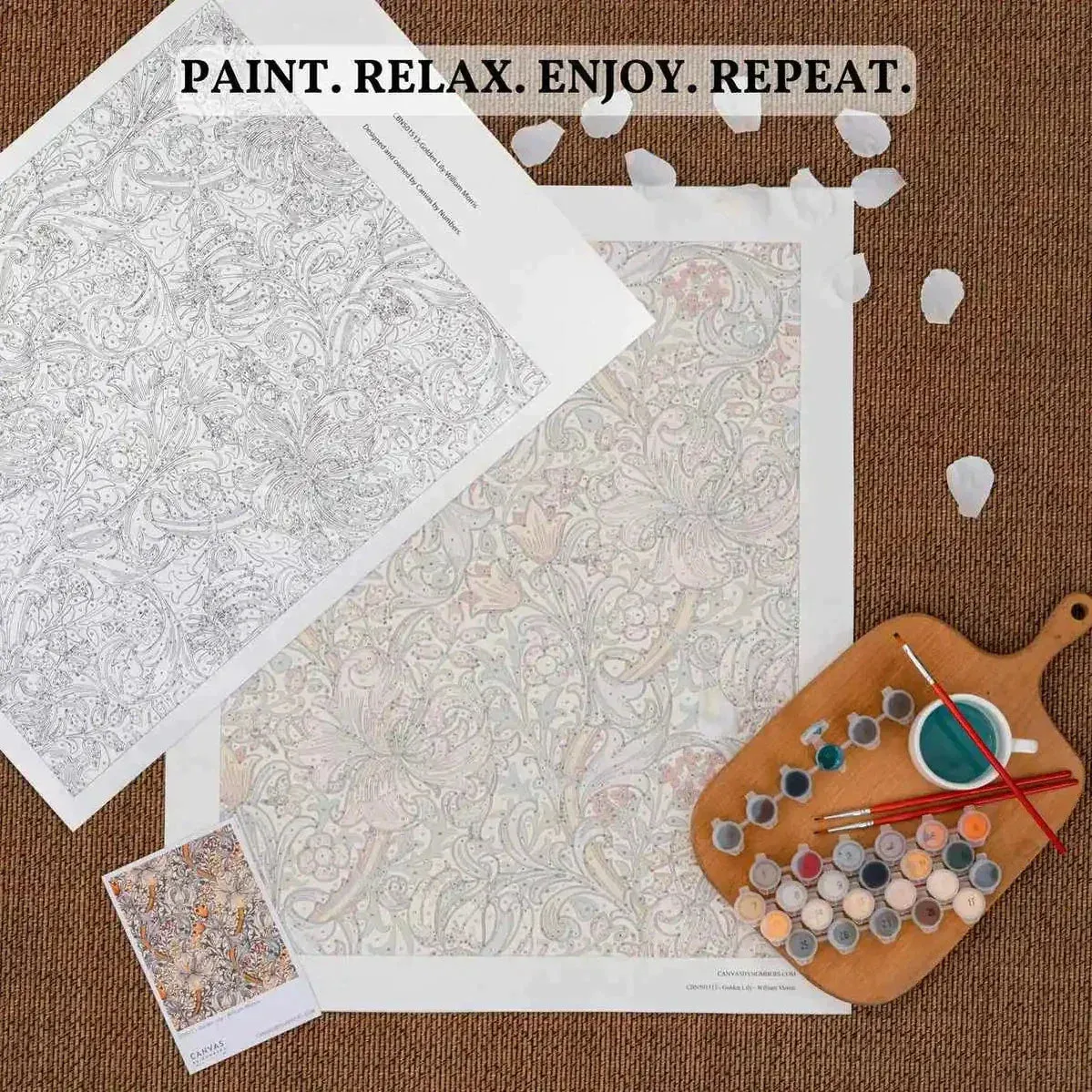 Seaside Stone Trail - Paint by Numbers