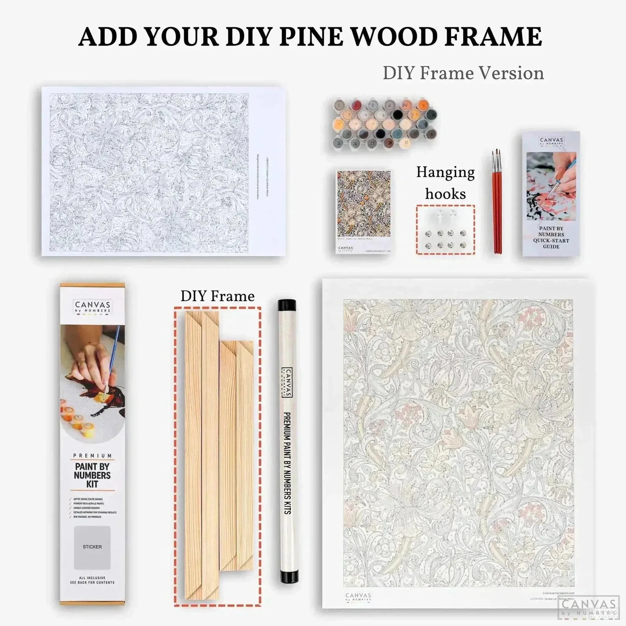 Seaside Stone Trail - Paint by Numbers