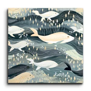 Serene Aquatic Harmony Artwork