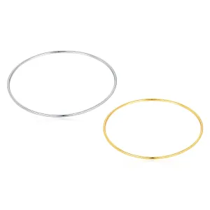 Simple Sterling Silver Bracelet for Women by Planderful Collection