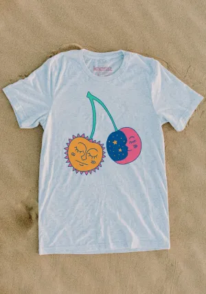Solar and Lunar Cherries Tee