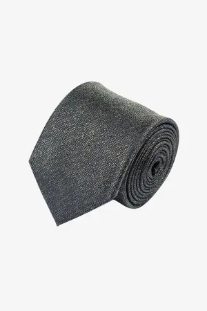 Tie - Silk melange green